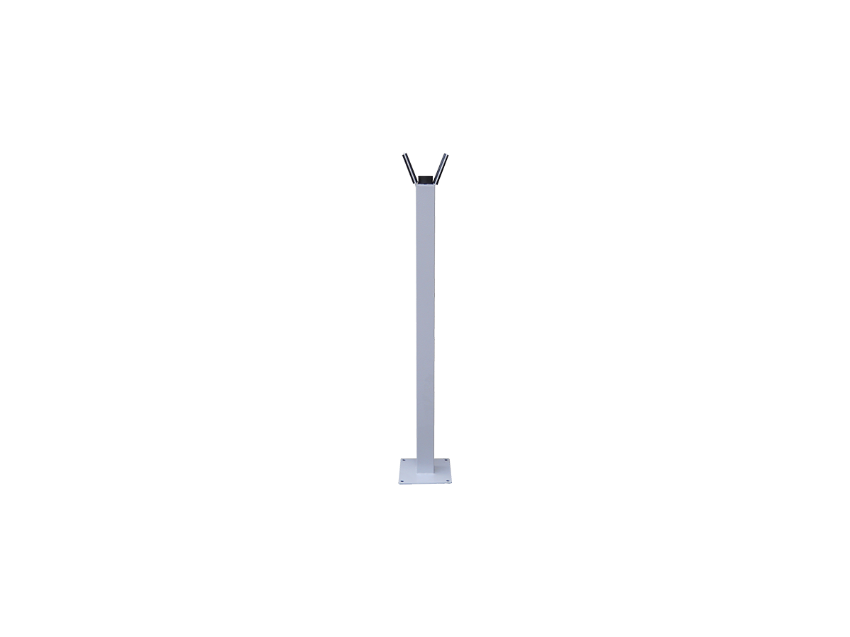 FIXED SUPPORT FOR BAR RAL7047