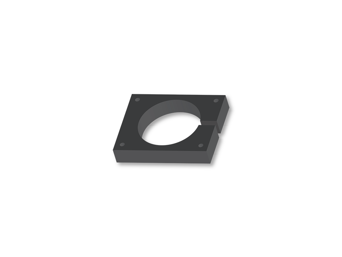 COUNTER PLATE GREY - 900STI3D