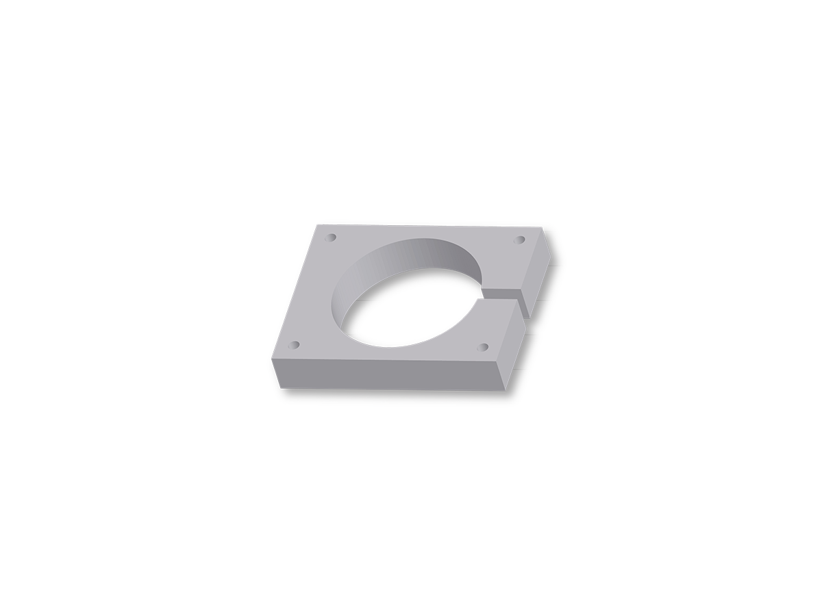 COUNTER PLATE WHITE - 900STI3W