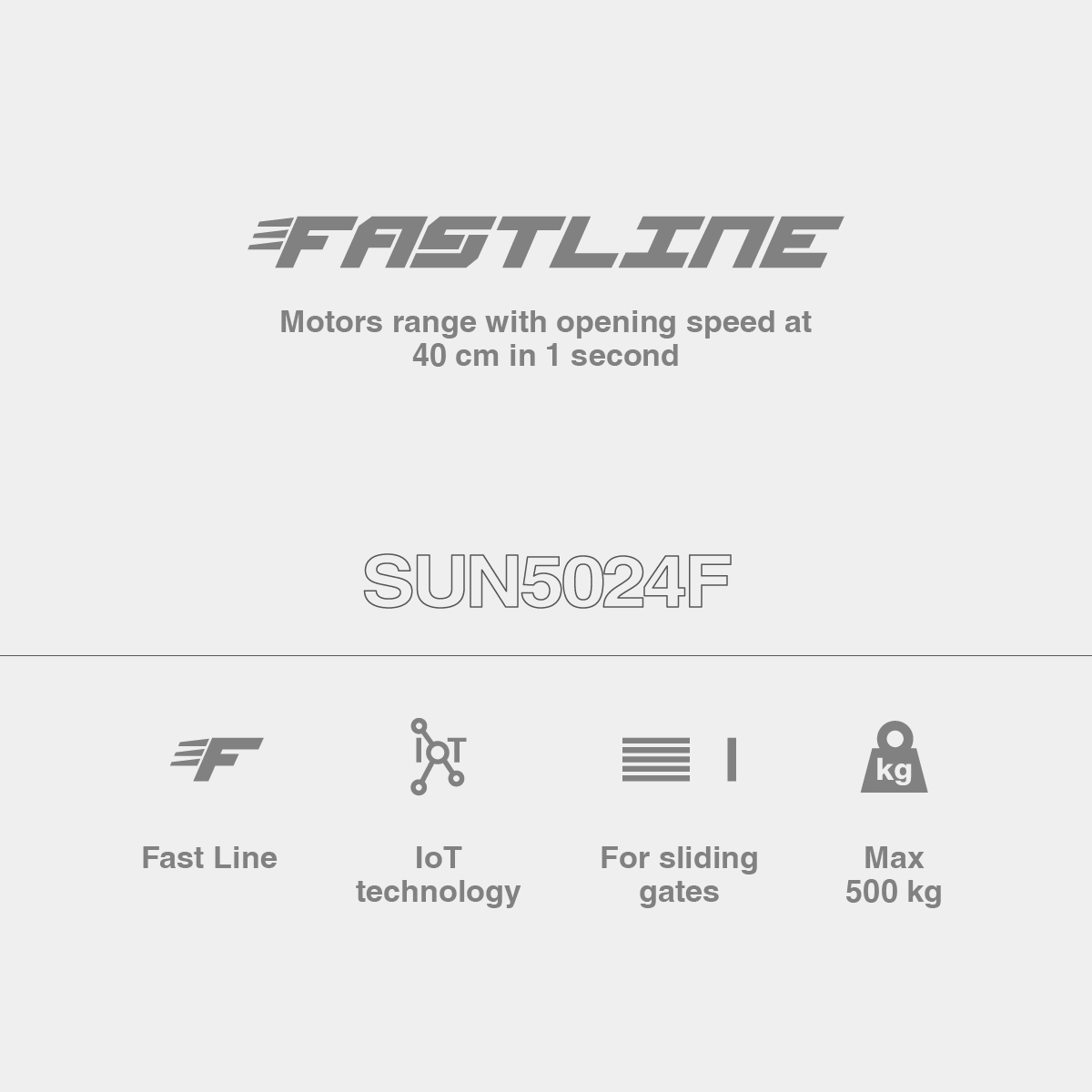 FASTLINE MOTORS - SUN5024F